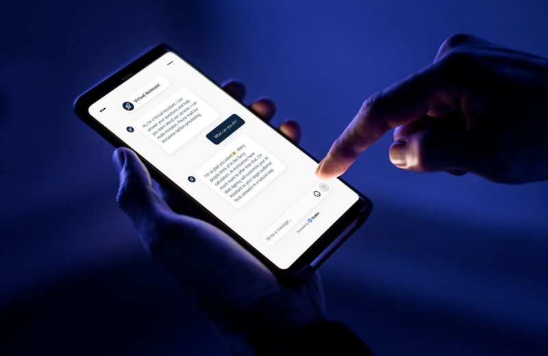 screenshot of AI-powered chatbot in Raleigh-Durham Triangle